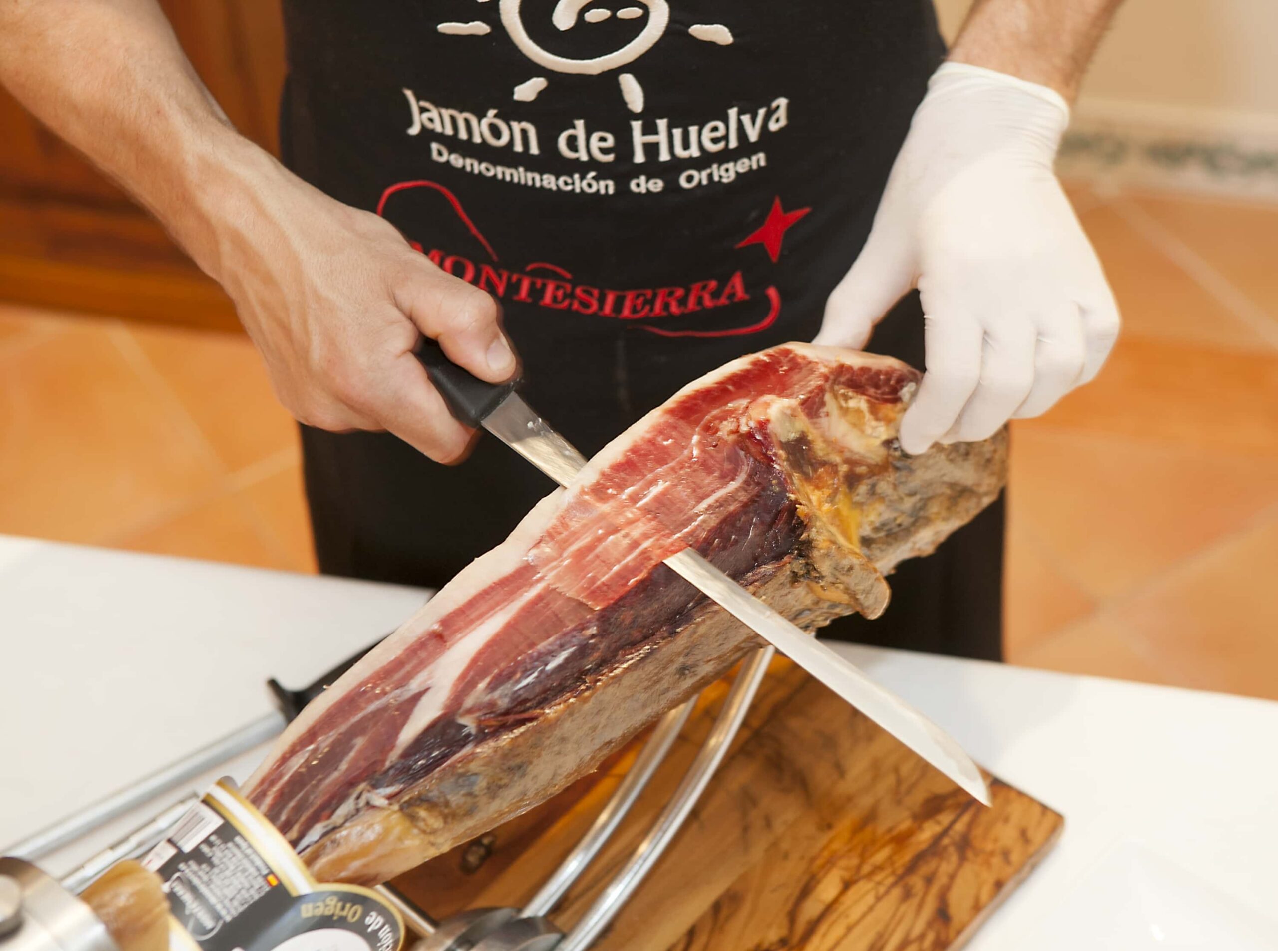 Tirosina en el jamón ibérico Montesierra