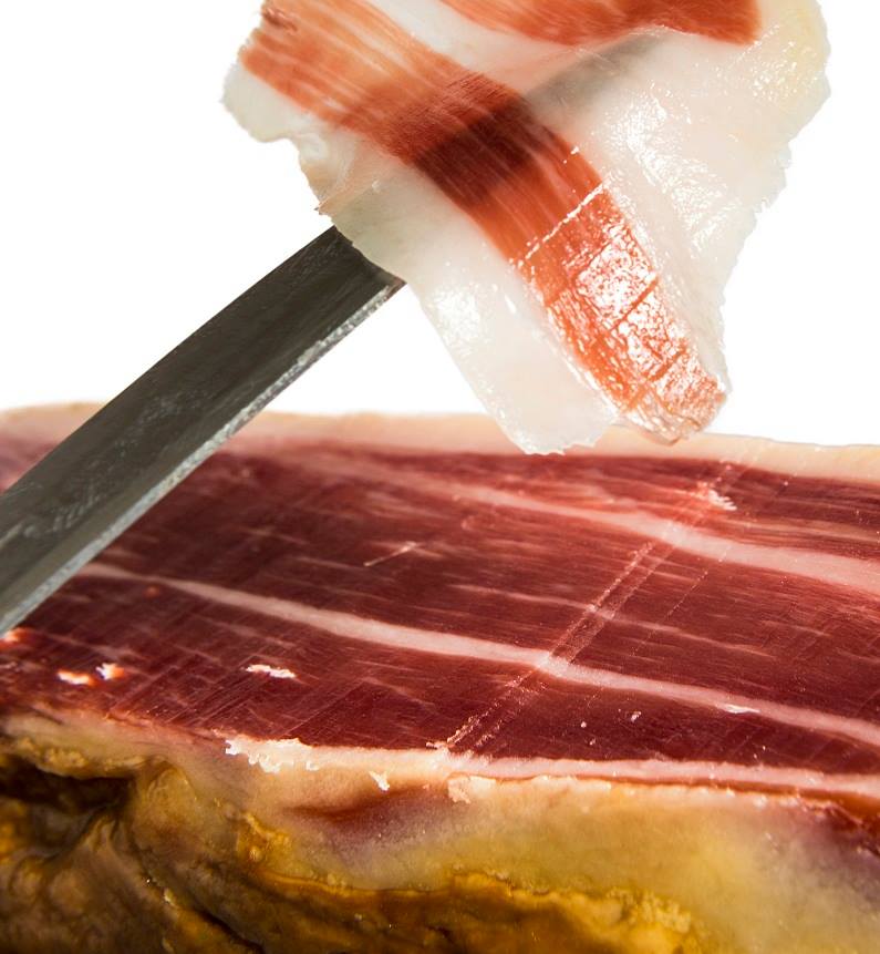 Cortar jamón ibérico Montesierra
