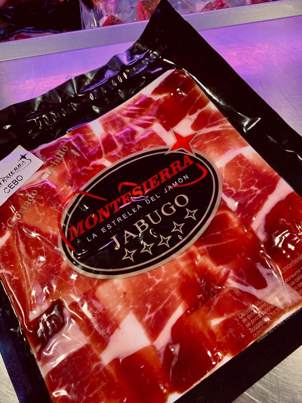 Jamón ibérico Bellota Montesierra