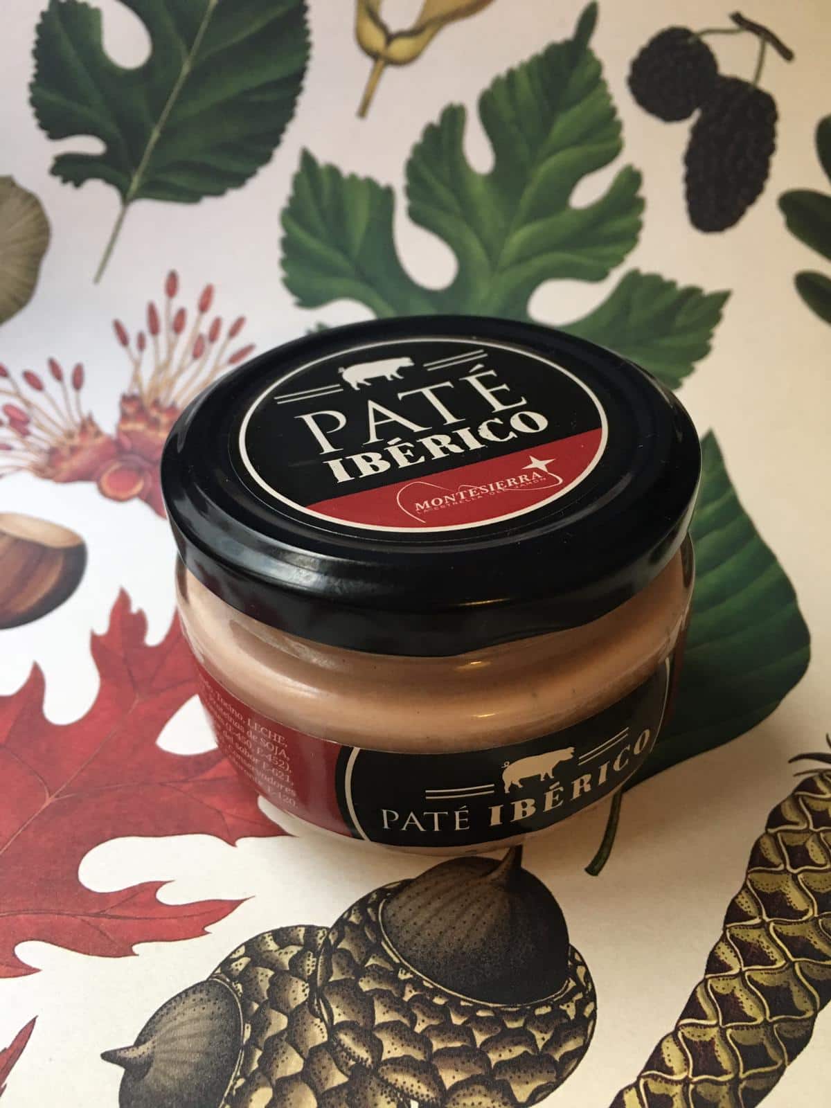 Bote de paté ibérico