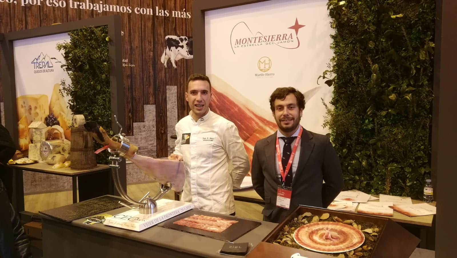 Montesierra en el Salón Gorumets de Madrid