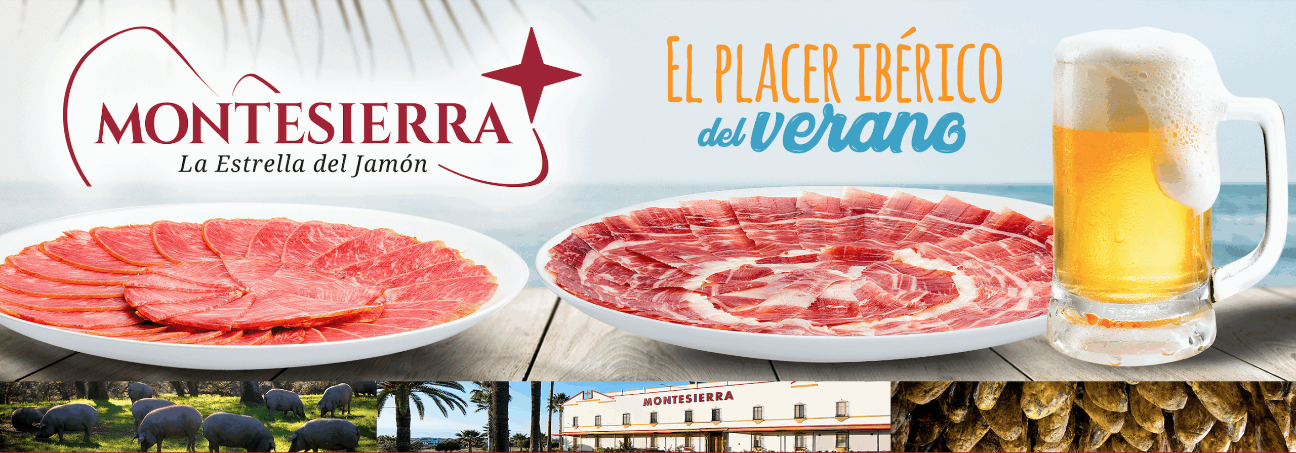 Jamón ibérico Montesierra en verano