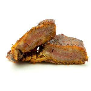 Chicharrón de carne ibérica al vacío